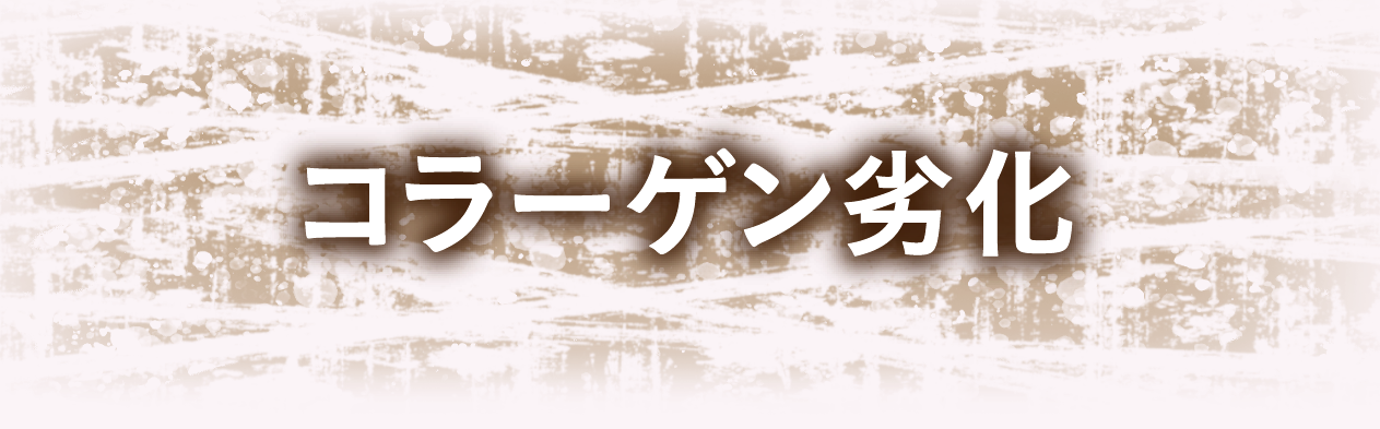 コラーゲン劣化